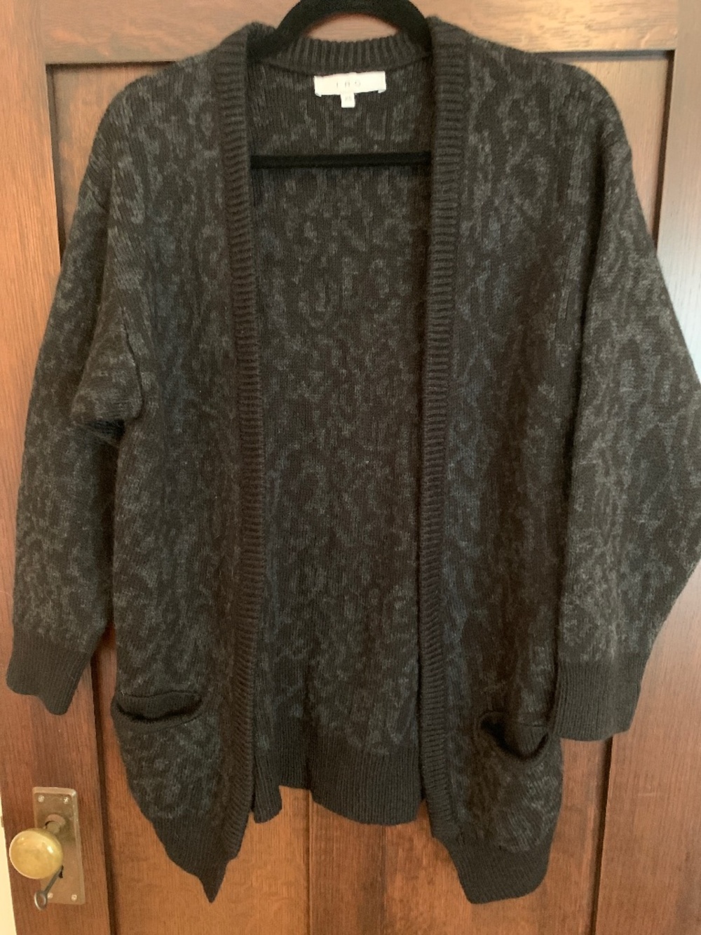 IRO Leopard Print Cardigan